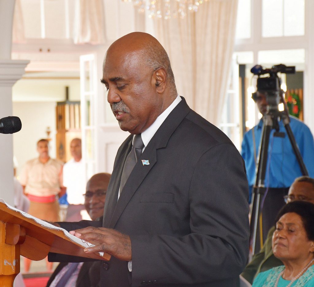 New Government Ministers Sworn In Office of the Prime Minister Fiji